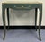 Italian made Louis XV style side or accent table with drawer. Rich green finish hand painted and decorated with Ivy and...