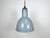 Bauhaus Industrial Grey Enamel Pendant Lamp, 1950s For Sale - Image 14 of 14