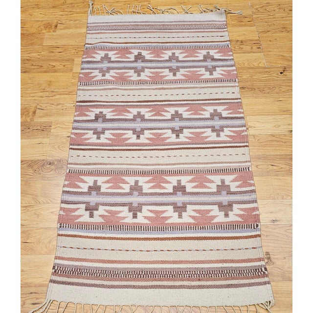 Late 20th Century Late 20th Century Southwestern Rug For Sale - Image 5 of 12