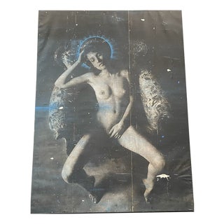 Moreno Ovani, Santa Subito, 2000s, Acrylic Painting For Sale