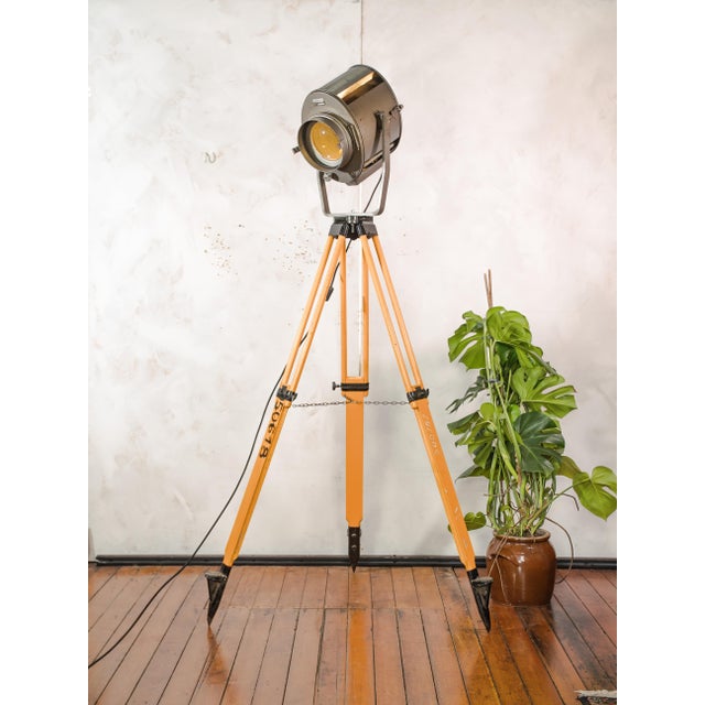 Stage Spotlight Floor Lamp from ADB Belgium, 1960s For Sale - Image 9 of 17