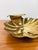1970s Vintage Hollywood Regency Brass Clam Shell Serving Tray For Sale - Image 5 of 9