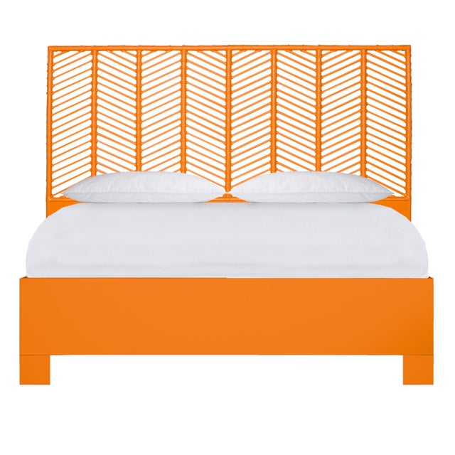 Liam Standard Bed King - Orange For Sale - Image 12 of 12
