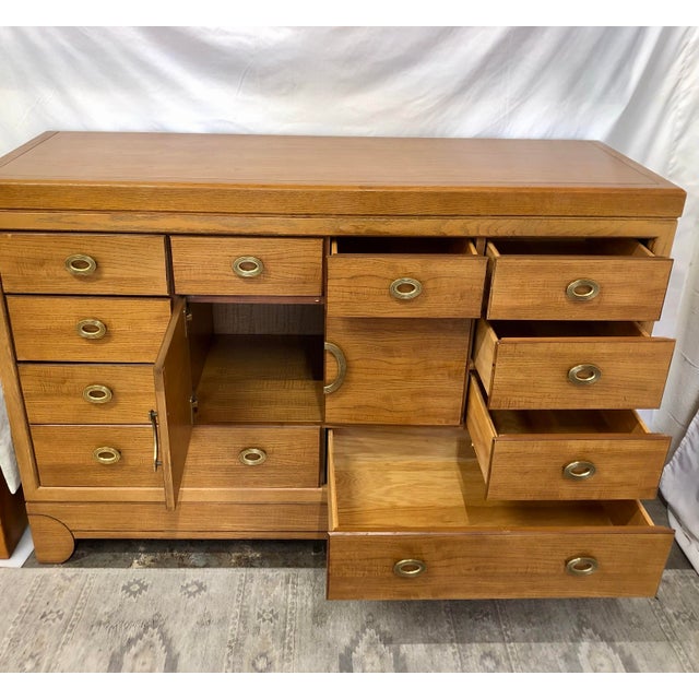 Mid 20th Century National Mt. Airy High Dresser/ Sideboard For Sale - Image 5 of 11