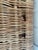 1960s Vintage Large Wicker Storage Trunk For Sale - Image 5 of 10