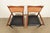 1950s Paul McCobb for Directional Mid-Century Modern Sculpted Walnut Cane Back Armchairs, Pair For Sale - Image 5 of 13