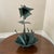 Beautiful Artist Made Bronze Flower Sculpture that was Made by a local Atlanta artist, nice brass and bronze textured...