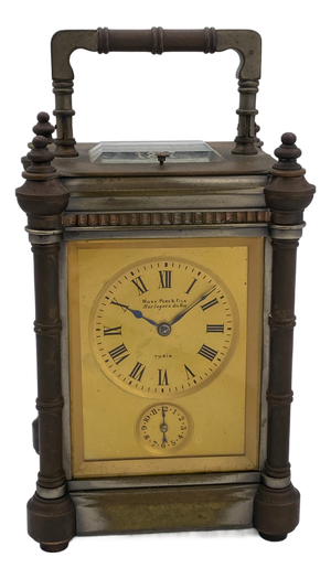 Antique Travel Clock, 1887