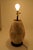 Ivory Late 20th Century Black & Ivory Geometric Chulucanas Pottery Spiral Table Lamp For Sale - Image 8 of 8