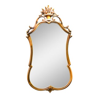 1960s Hollywood Regency Syroco Mirror For Sale