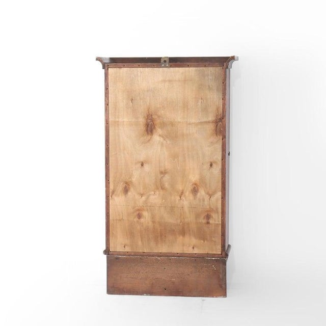 Walnut Hanging Curio Cabinet 20thC For Sale - Image 11 of 12