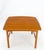 Danish Mid-Century Modern Teak Square Rolled Edges Coffee Table MINT! For Sale - Image 14 of 14
