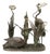 Bronze Patinated Metal Planter For Sale