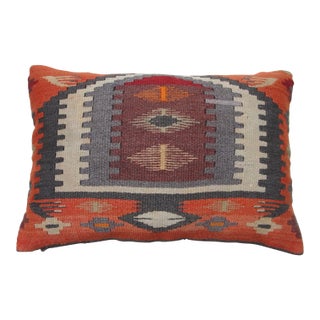 1970s Kilim Rug Pillow Cover For Sale