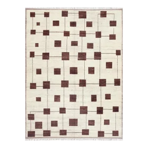 2020s Hand Knotted Moroccan Rug. 09'04" X 13'02"