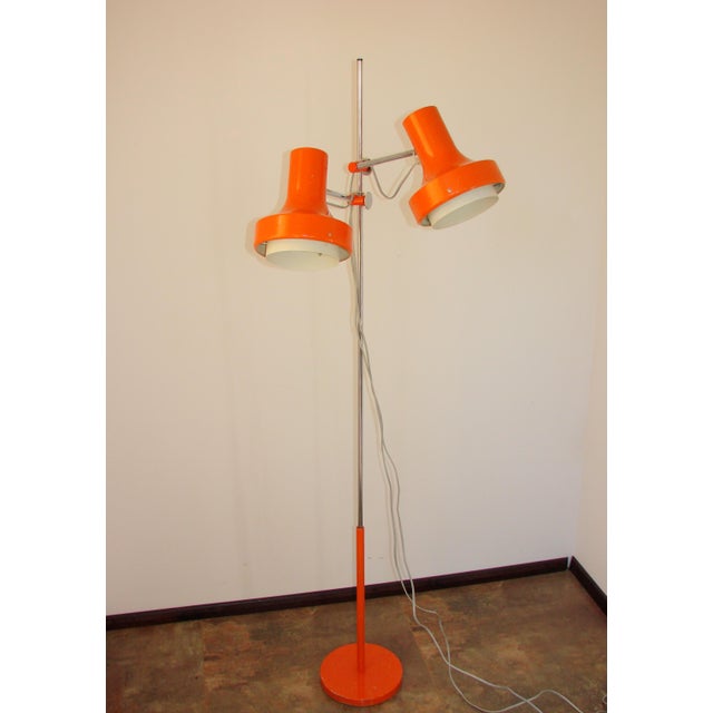 Metal Floor Lamp by Josef Hurka Napako, 1970s For Sale - Image 7 of 11