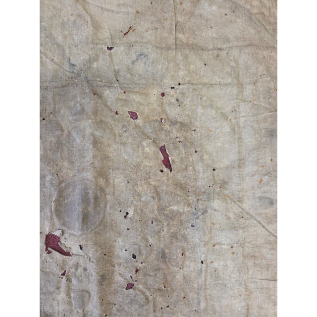 Red Antique Early 20th Century Ceremonial Cover From Sumatra, Indonesia For Sale - Image 8 of 9