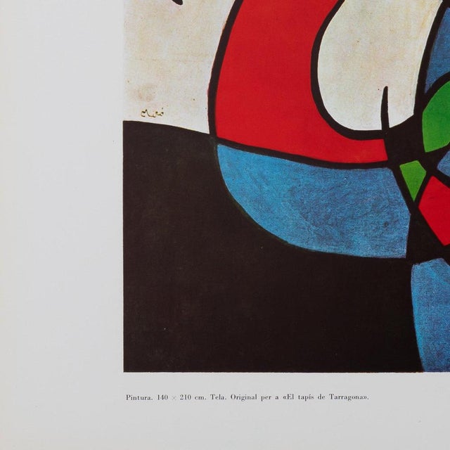 Joan Miro, Tapis de Tarragona XIII, Lithograph For Sale - Image 3 of 6