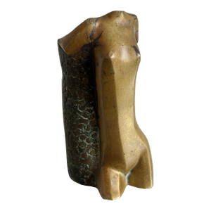 Brazilian Modern Female Sculptural Vase or Pen Holder, 1960s