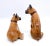 Late 20th Century 20th Century Boxer Dog Figurines - a Pair For Sale - Image 5 of 12