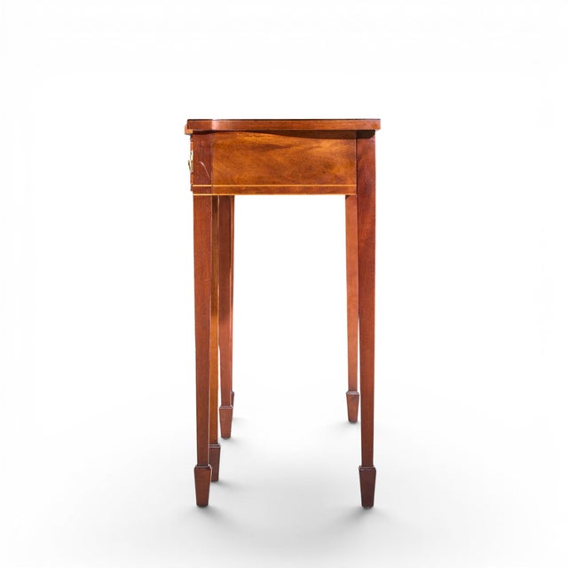 Late 20th Century Baker Historic Charleston Collection Mahogany Sideboard Console Table For Sale - Image 5 of 9