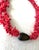 Contemporary Vintage Coral and Smoke Quartz Beaded Necklace For Sale - Image 3 of 3