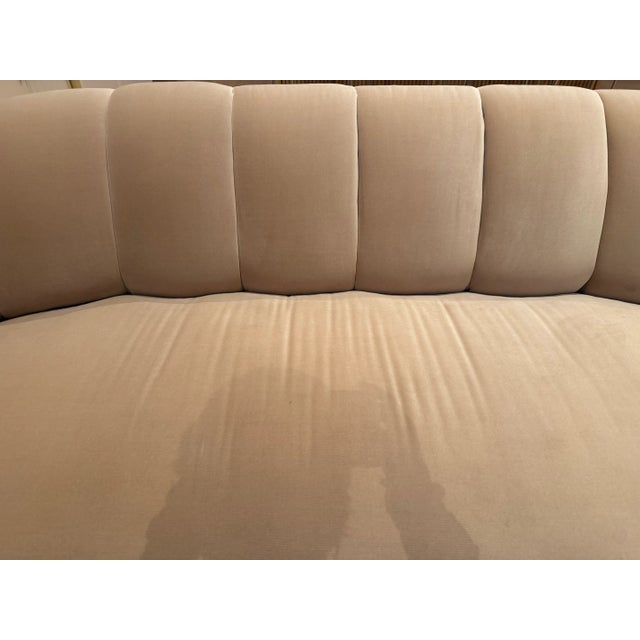 Matching Set of Newly Upholstered “Cloud” Sofas Attributed to J. Robert Scott (1980s Designer Original) For Sale - Image 16 of 17