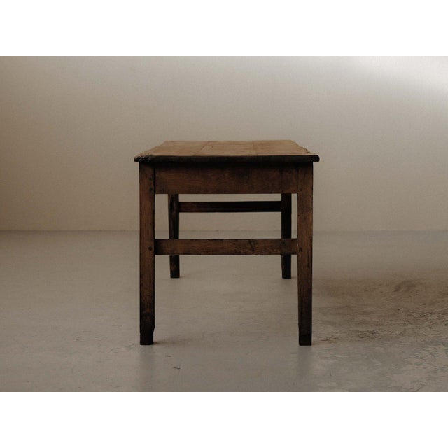 Antique French Farm Table in Wood, 1890s For Sale - Image 13 of 18