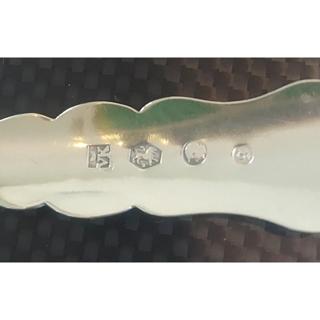 Victorian Antique Dutch .833 Silver Teaspoon Attributed to Van Kempen For Sale - Image 3 of 3