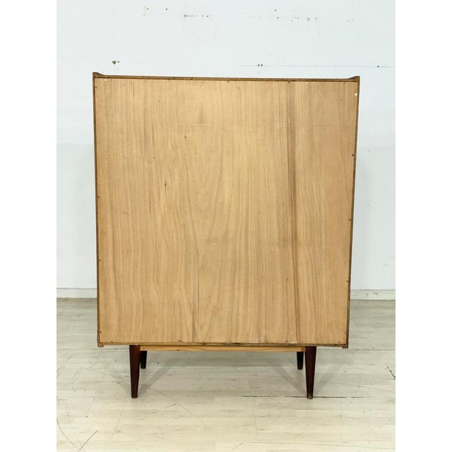 Vintage Danish Teak Linen Cabinet For Sale - Image 9 of 10