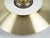 Gold Vintage Danish Pendant Lamp by Kurt Wiborg for Jeka, 1980s For Sale - Image 8 of 9
