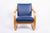 Artek Early Production Bauhaus 402 Blue Arm Chair by Alvar Aalto, Made in Finland, 1930s For Sale - Image 4 of 14