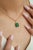 Not Yet Made - Made To Order Modernist 3.66ct Octagon Emerald Bezel Pendant in 14k Yellow Gold For Sale - Image 5 of 13