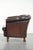 1990s Club Chair in Dark Sheepskin Leather For Sale - Image 5 of 14