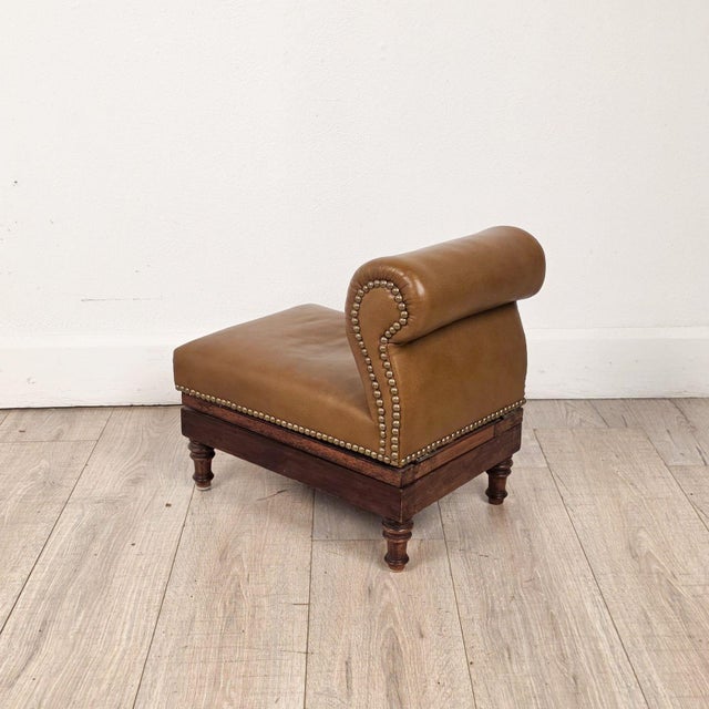Victorian/Edwardian Adjustable Gout Stool For Sale - Image 4 of 12