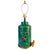 1970s Large Frederick Cooper Emerald Green Hand-Painted Green Tole Chinoiserie Table Lamps - A Pair For Sale - Image 13 of 17