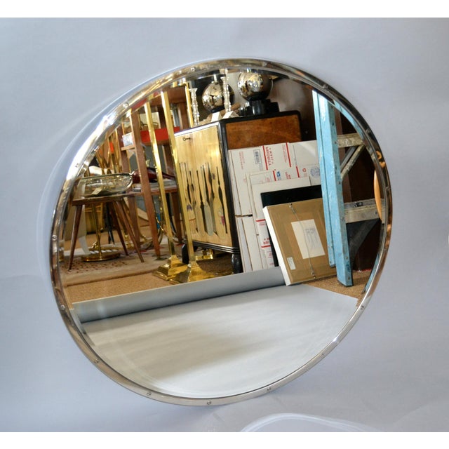 Design Institute of America 'Dia' Mid-Century Modern Round Beveled ...