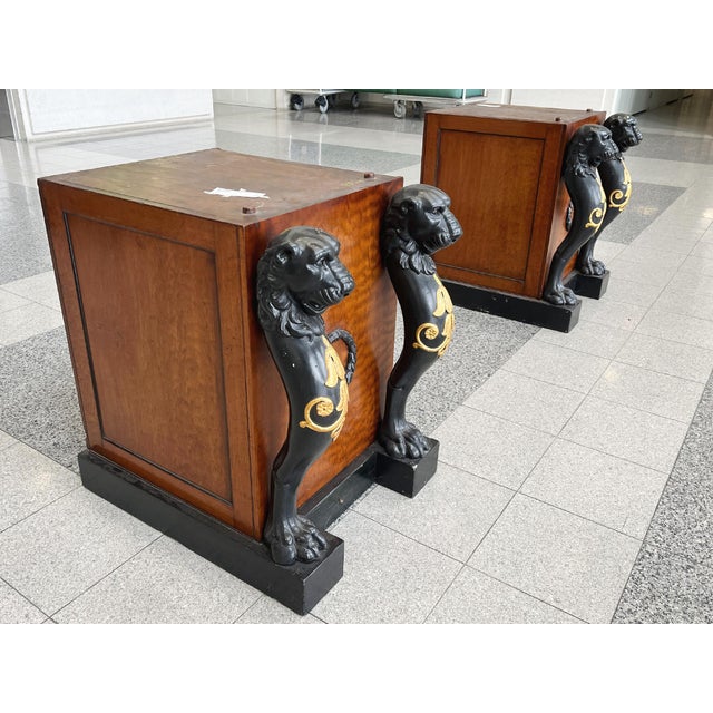 Early 19th Century Regency Mahogany Sideboard With Ebony Inlays For Sale - Image 18 of 18