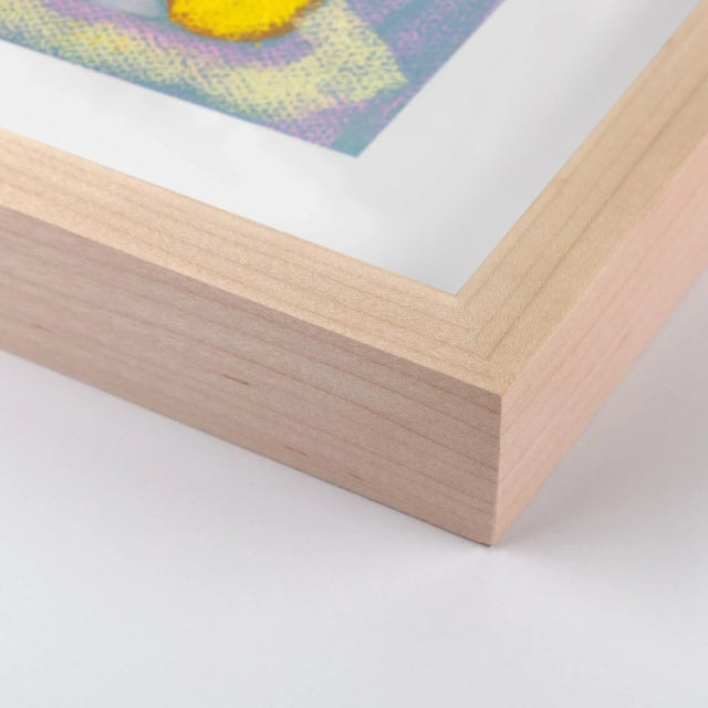 DESCRIPTION: Ipanema III by Happy Menocal in Natural Frame, Small Art Print SPECIFICATIONS: Type: Giclée Art Print on...