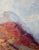A majestic landscape painting on canvas board featuring a mountain range and valleys that fade into the distance. The...