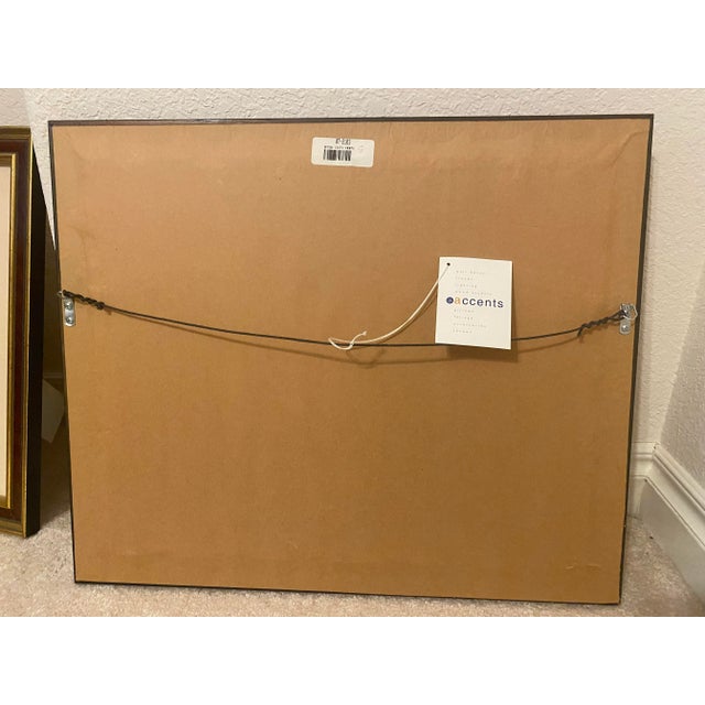 Ethan Allen Ethan Allen “British Country Map” Framed & Matted Late 20th Century Print "Mint" Condition For Sale - Image 4 of 11