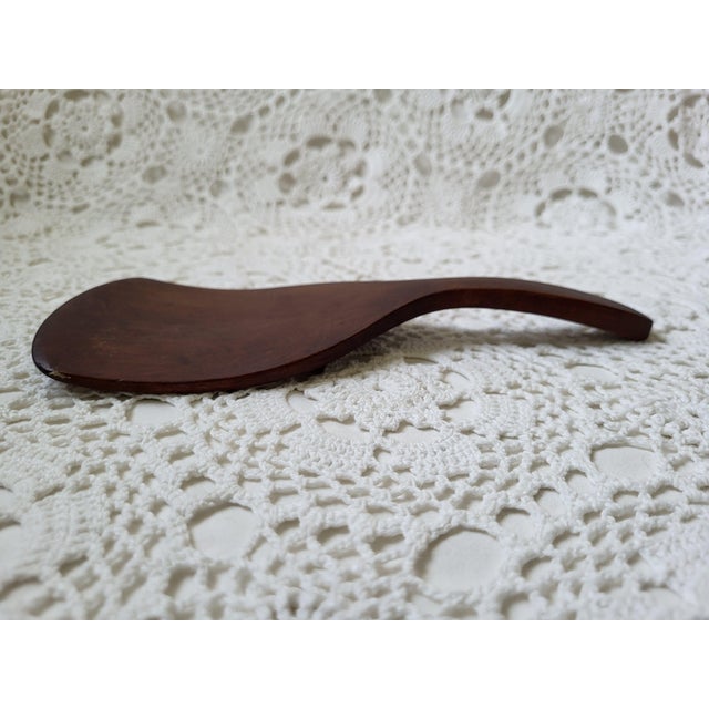 Brown 1930s Rustic Farmhouse Primitive Wooden Paddles - Pair For Sale - Image 8 of 10