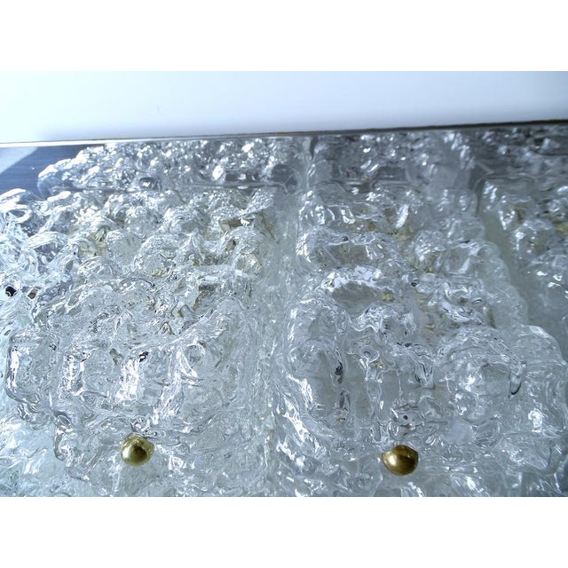 Large Bubble Glass Ceiling Lamp from Limburg For Sale - Image 10 of 18