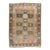 Vintage Mid 2 0th Century Whimsical Animal Border Figurative Turkish Rug - 6'8" x 9'2" For Sale