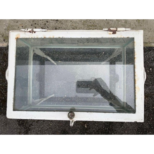 Mid-Century Modern Doctor's Office Display Cabinet with Notice Board, 1950s For Sale - Image 3 of 7