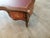 Italian Rosewood Writing Desk With Leather Top For Sale - Image 3 of 5
