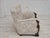 Vintage Danish Lounge Chair in Furniture Jacquard Fabric, 1960s For Sale - Image 9 of 18