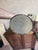 Bronze Vintage Student Bronze Toleware Desk Lamp For Sale - Image 8 of 9