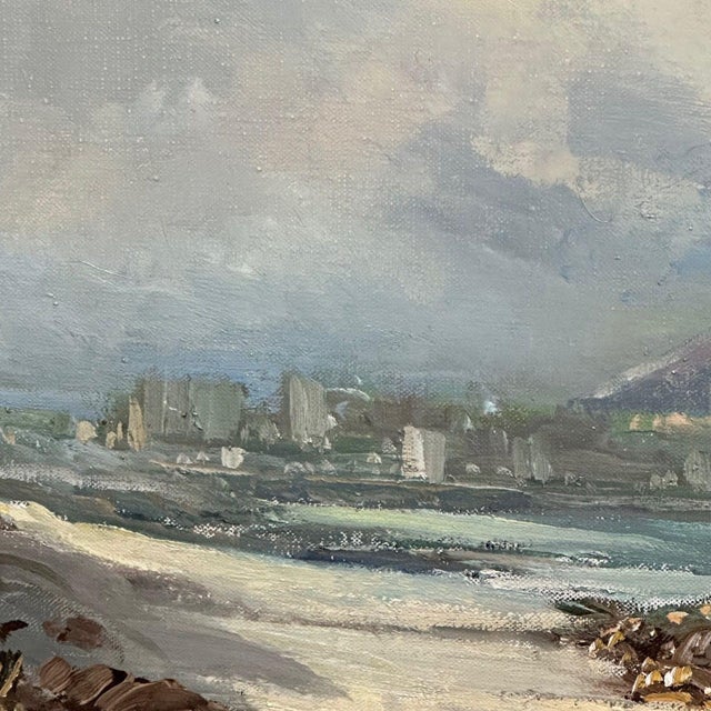 Gabriel Cornelis De Jongh, Oil on Canvas, Mountain Landscape, Signed and Dated For Sale - Image 9 of 12