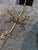 Vintage Hollywood Regency Gold Gilt Wrought Iron Coffee Cocktail Table Exquisitely Large For Sale In San Francisco - Image 6 of 13